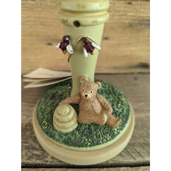 Vintage 1995 Brown Bag Cookie Art Beehive Bear Cookie Stamp / Butter Stamp - Picture 6 of 7